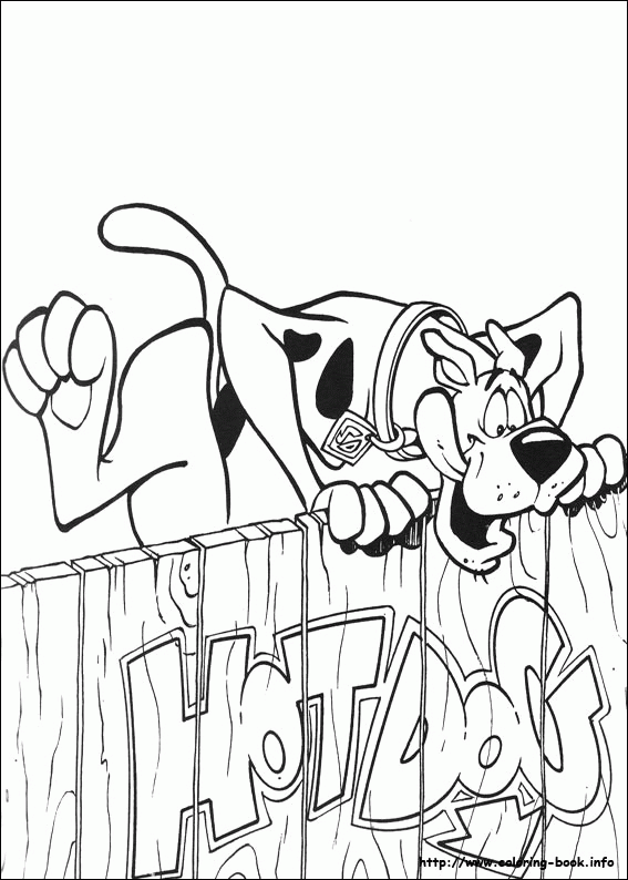 Scooby Doo kolorowanki